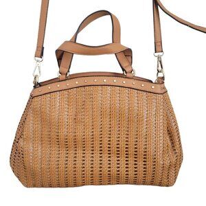 WOMEN'S INC Faux Leather Crossbody Satchel Bag. New Without Tags $89